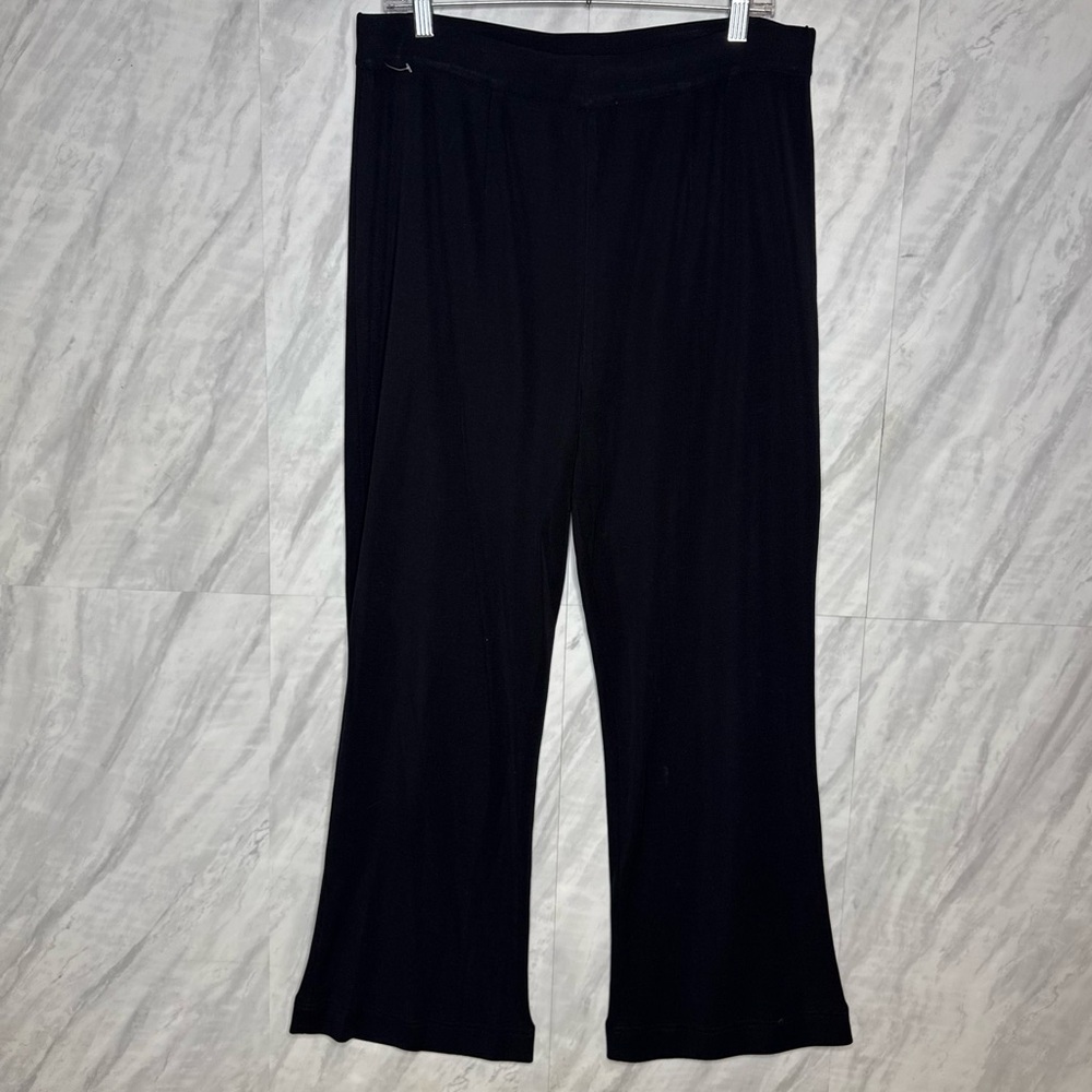 Misook Black Wide Leg Women's Pants
